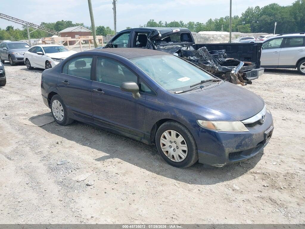 19XFA1F39AE041931 2010 HONDA CIVIC photo no. 1