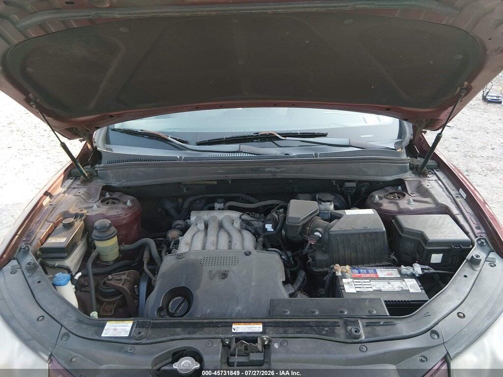 5NMSG13D98H196217 2008 HYUNDAI SANTA FE photo no. 10