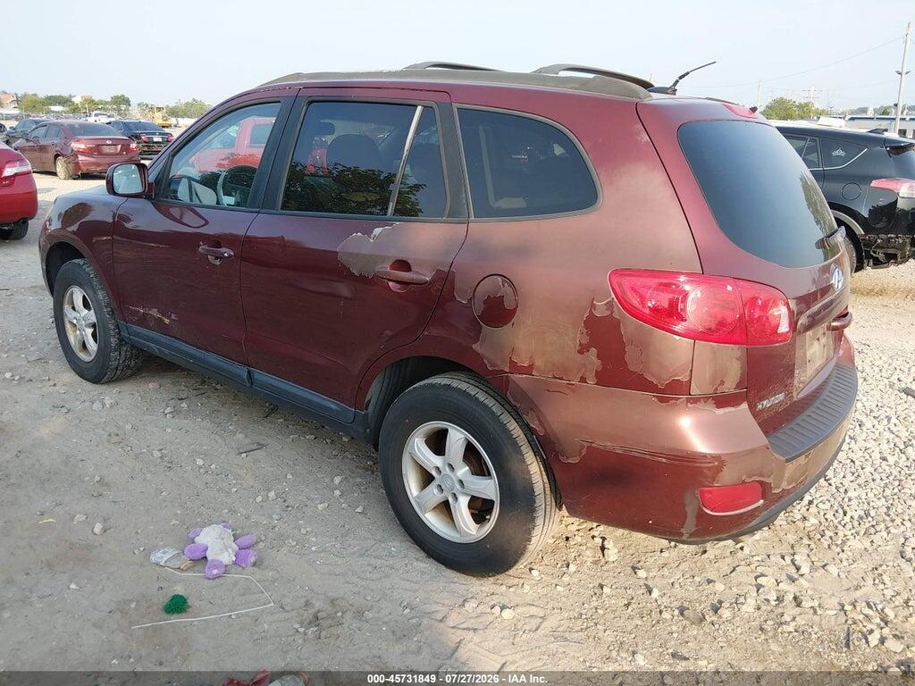 5NMSG13D98H196217 2008 HYUNDAI SANTA FE photo no. 3