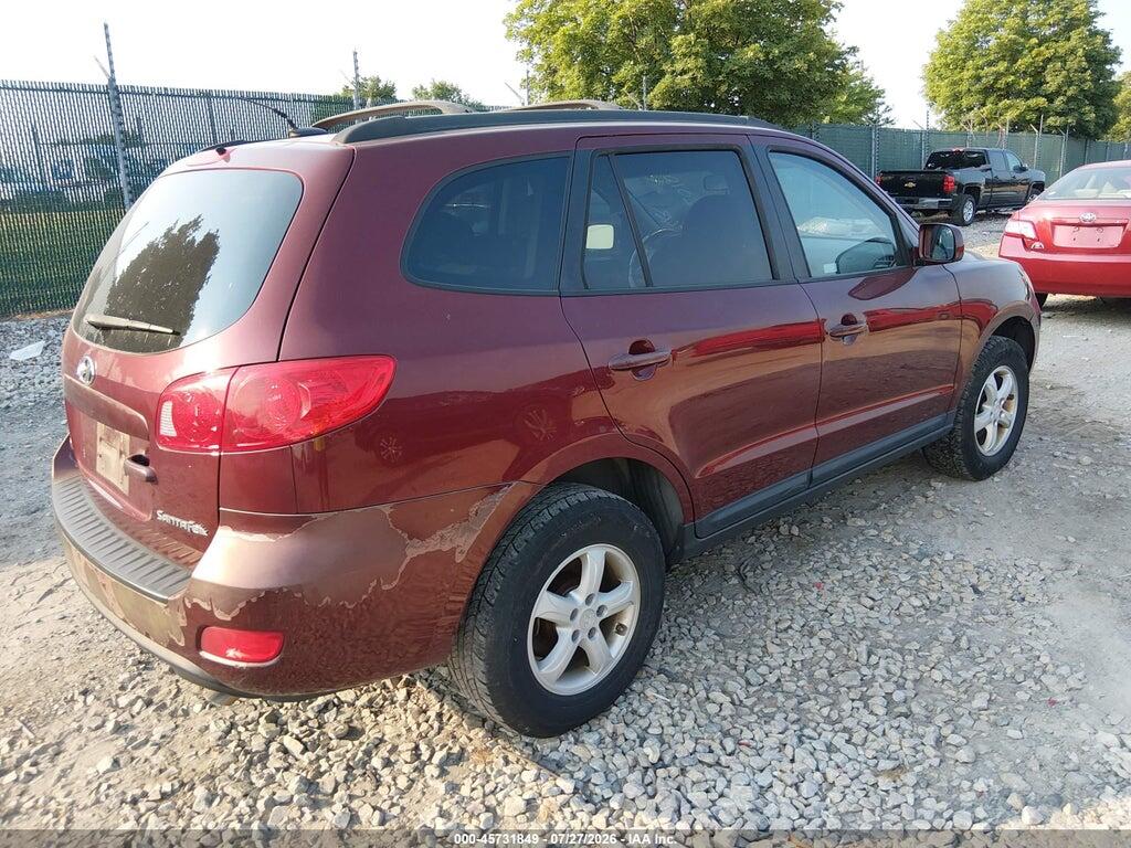 5NMSG13D98H196217 2008 HYUNDAI SANTA FE photo no. 4