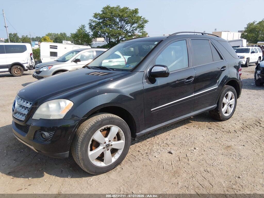 4JGBB86E89A504268 2009 MERCEDES-BENZ ML 350 photo no. 2