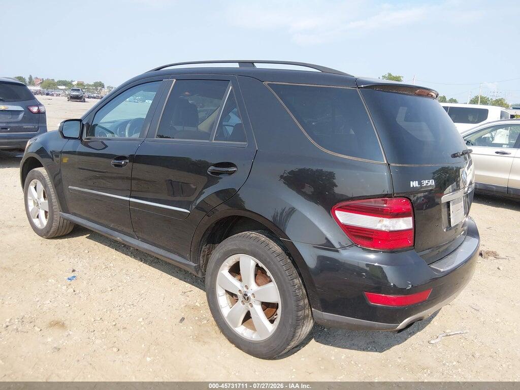 4JGBB86E89A504268 2009 MERCEDES-BENZ ML 350 photo no. 3