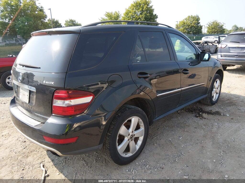 4JGBB86E89A504268 2009 MERCEDES-BENZ ML 350 photo no. 4
