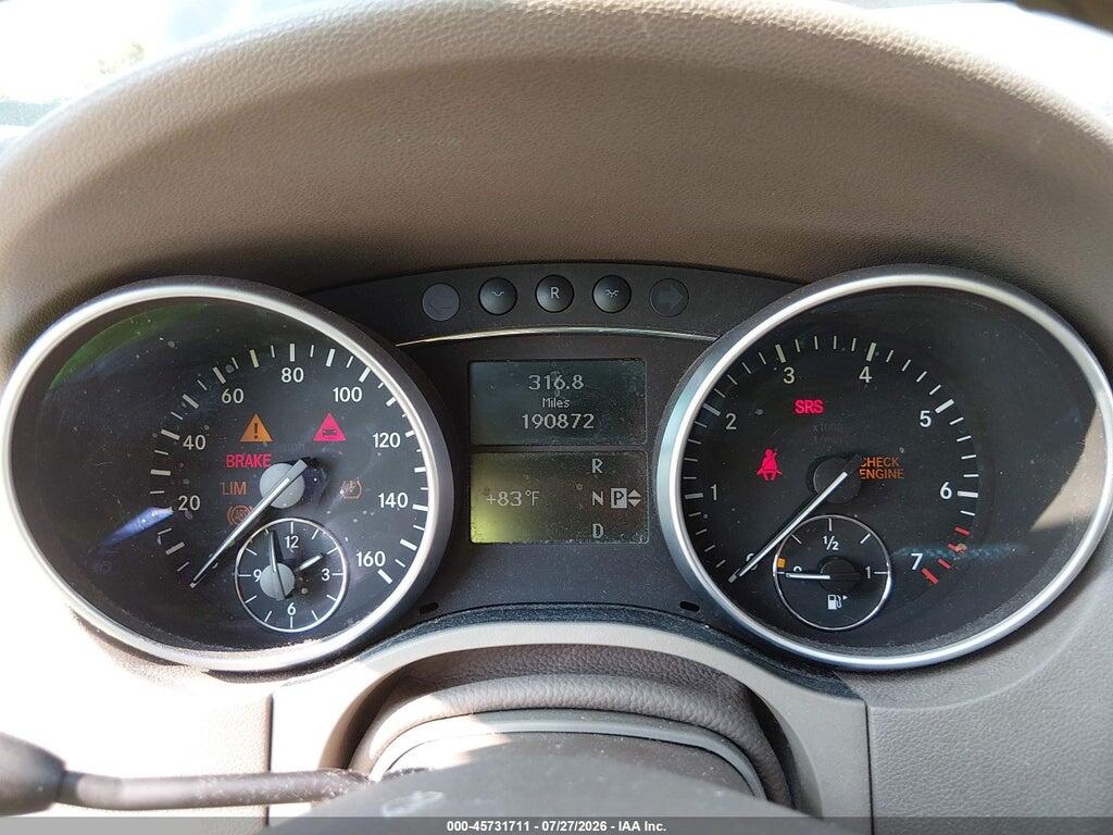 4JGBB86E89A504268 2009 MERCEDES-BENZ ML 350 photo no. 7