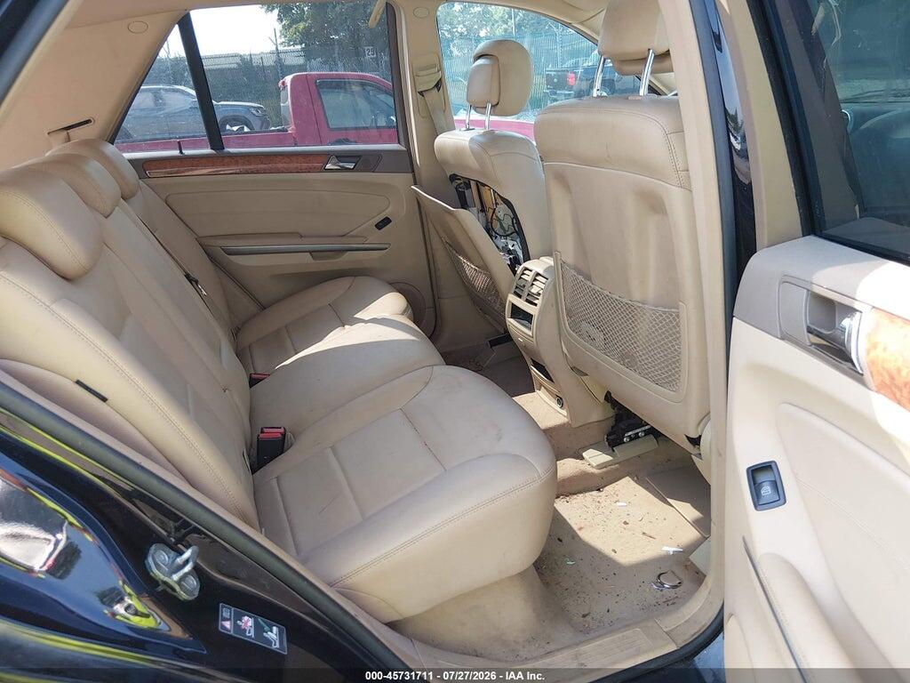 4JGBB86E89A504268 2009 MERCEDES-BENZ ML 350 photo no. 8