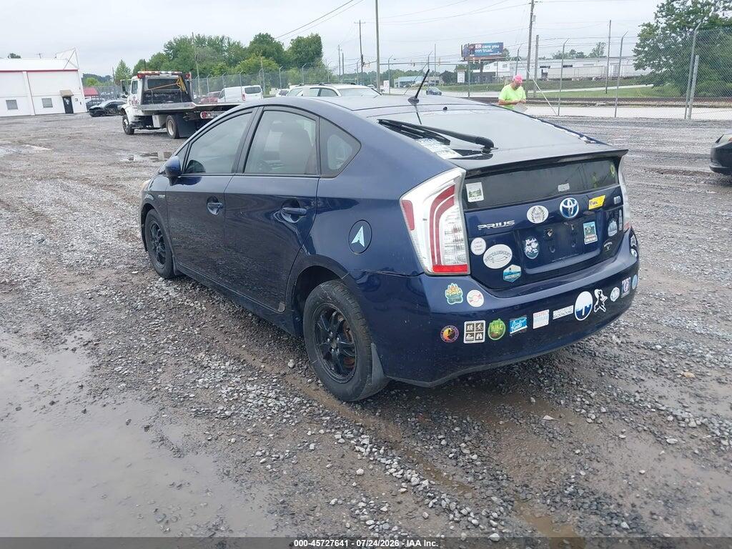 JTDKN3DUXC1515949 2012 TOYOTA PRIUS photo no. 3