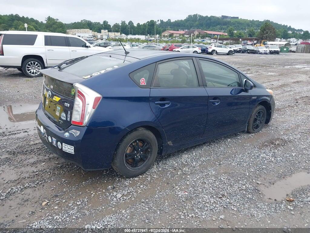 JTDKN3DUXC1515949 2012 TOYOTA PRIUS photo no. 4