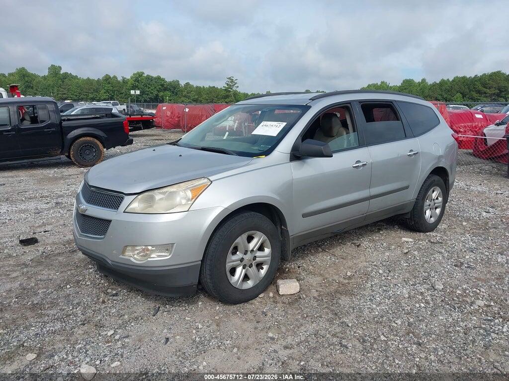 1GNKREED1BJ310332 2011 CHEVROLET TRAVERSE photo no. 2