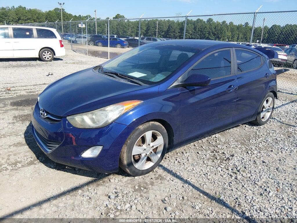 5NPDH4AEXDH205894 2013 HYUNDAI ELANTRA photo no. 2