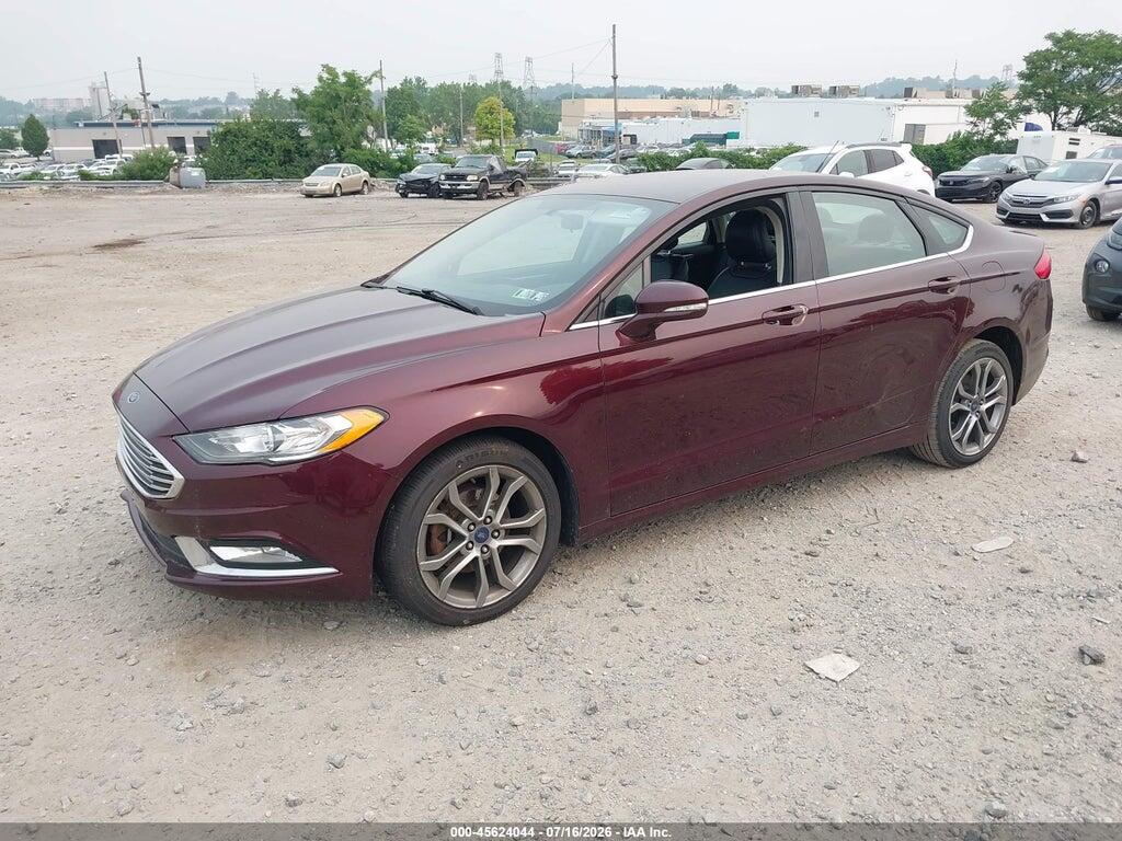 3FA6P0T91HR225609 2017 FORD FUSION photo no. 2