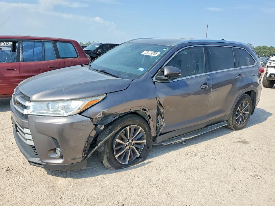 5TDKZRFH4KS567442 2019 TOYOTA HIGHLANDER photo no. 1