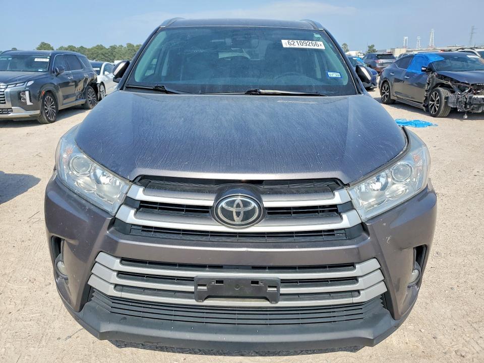 5TDKZRFH4KS567442 2019 TOYOTA HIGHLANDER photo no. 5