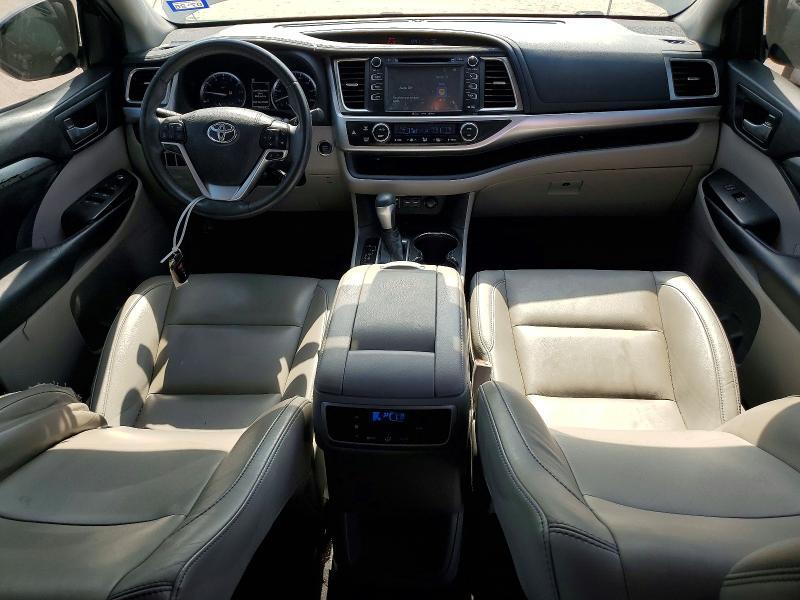 5TDKZRFH4KS567442 2019 TOYOTA HIGHLANDER photo no. 8
