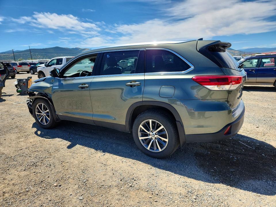2019 TOYOTA HIGHLANDER HYBRID XLE — Фото 2 из 13