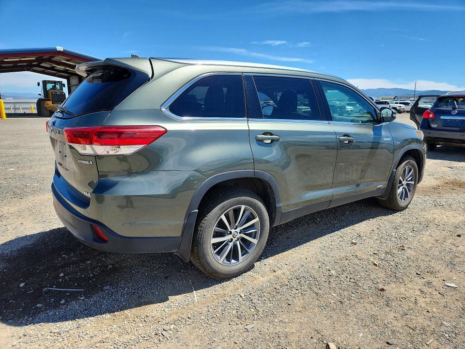 2019 TOYOTA HIGHLANDER HYBRID XLE — Фото 3 из 13