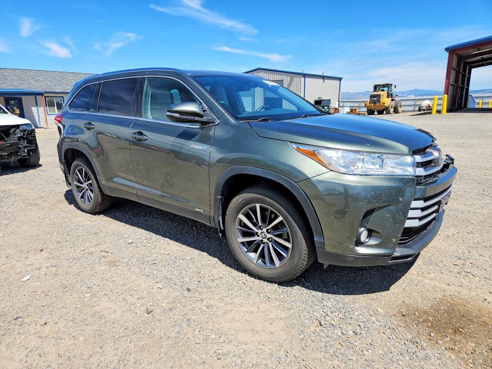 2019 TOYOTA HIGHLANDER HYBRID XLE — Фото 4 из 13