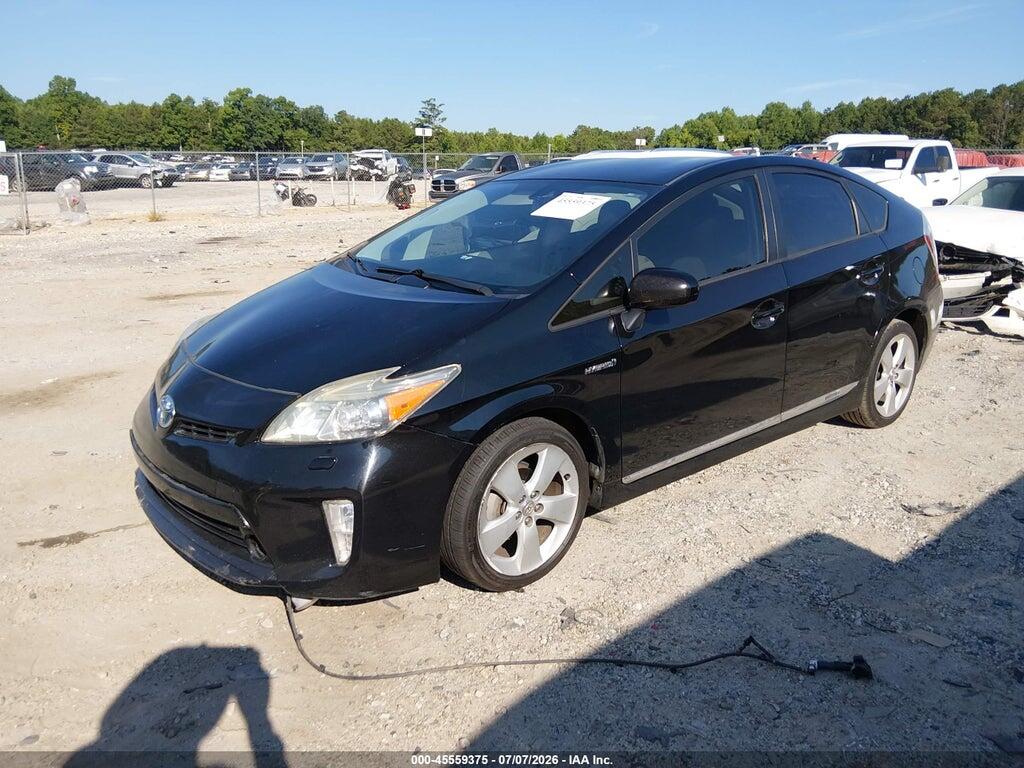 JTDKN3DU2D1712020 2013 TOYOTA PRIUS photo no. 2