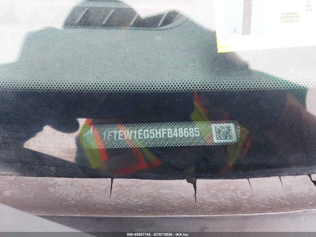 1FTEW1EG5HFB48685 2017 FORD F-150 photo no. 9