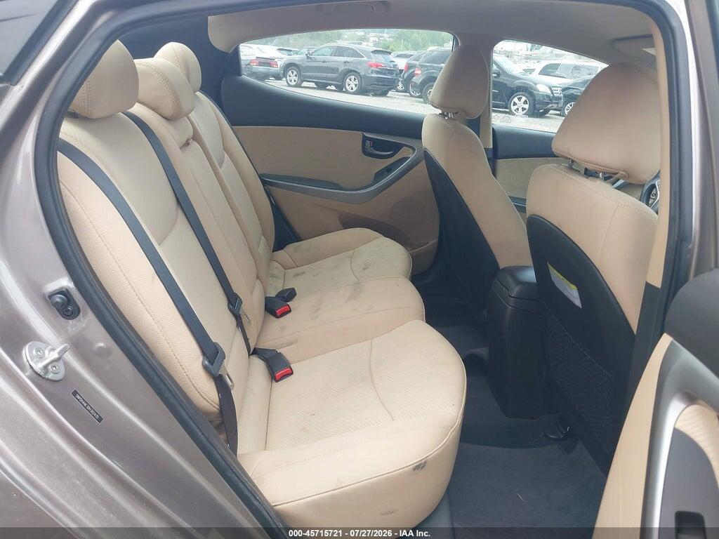 5NPDH4AE3DH302435 2013 HYUNDAI ELANTRA photo no. 8