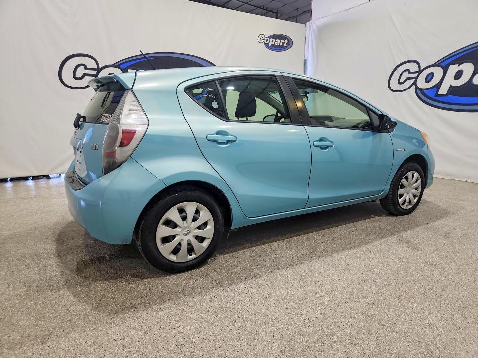 JTDKDTB32E1084202 2014 TOYOTA PRIUS C photo no. 3