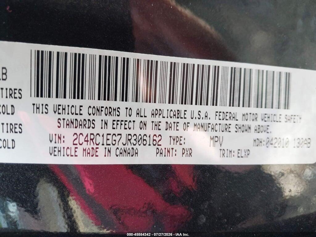 2C4RC1EG7JR306162 2018 CHRYSLER PACIFICA photo no. 9