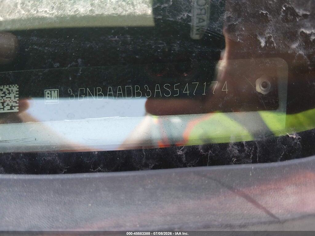 3GNBAADB3AS547174 2010 CHEVROLET HHR photo no. 9