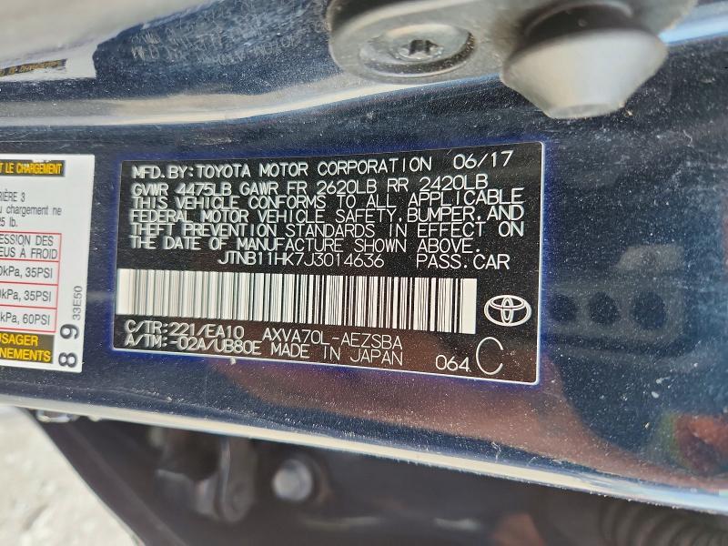 2018 TOYOTA CAMRY SE — Фото 12 из 12