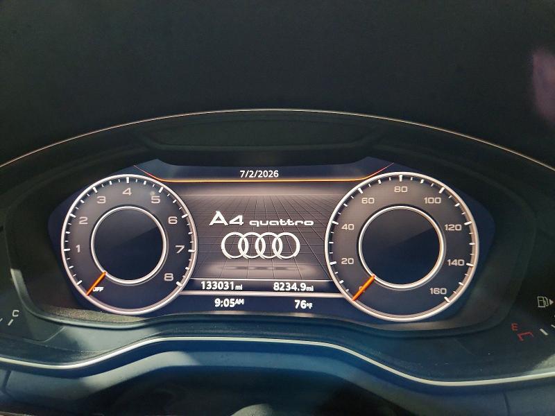 2017 AUDI A4 PREMIUM PLUS — Фото 9 из 13