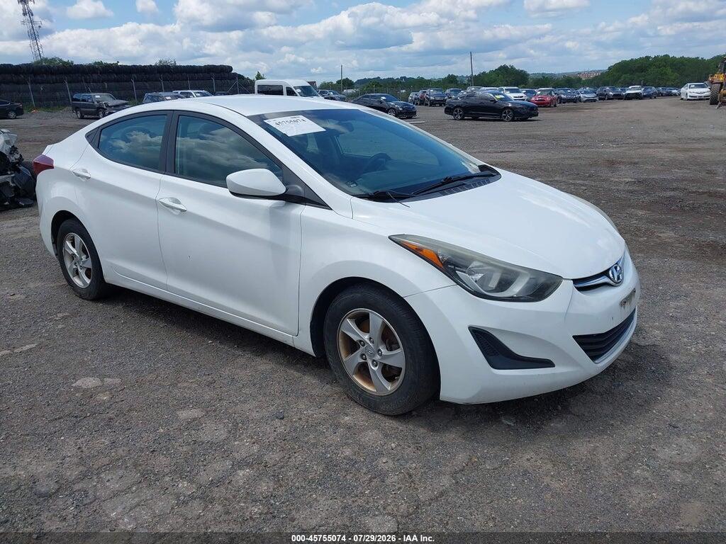 5NPDH4AE1EH486095 2014 HYUNDAI ELANTRA photo no. 1