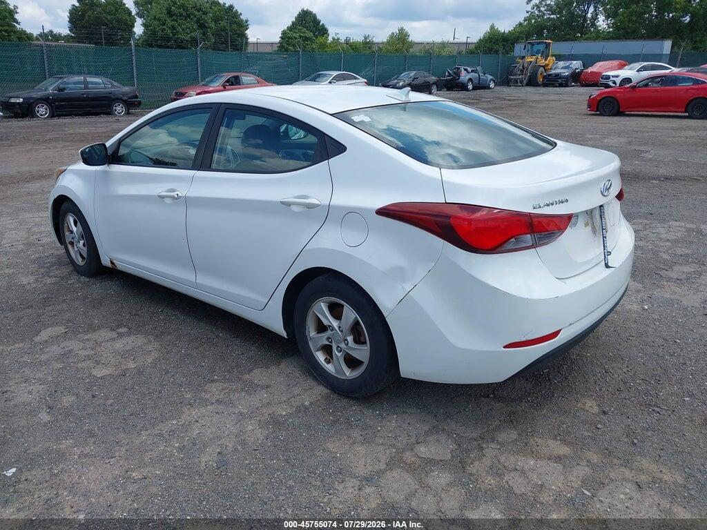 5NPDH4AE1EH486095 2014 HYUNDAI ELANTRA photo no. 3