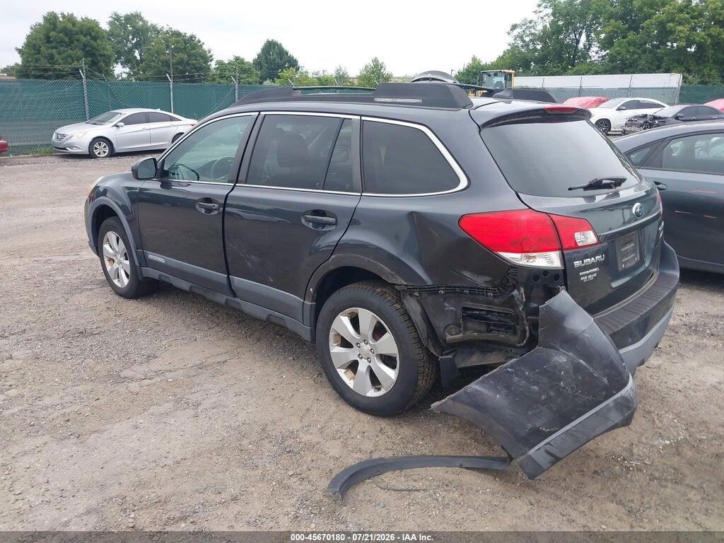 4S4BRBKC3B3358384 2011 SUBARU OUTBACK photo no. 3