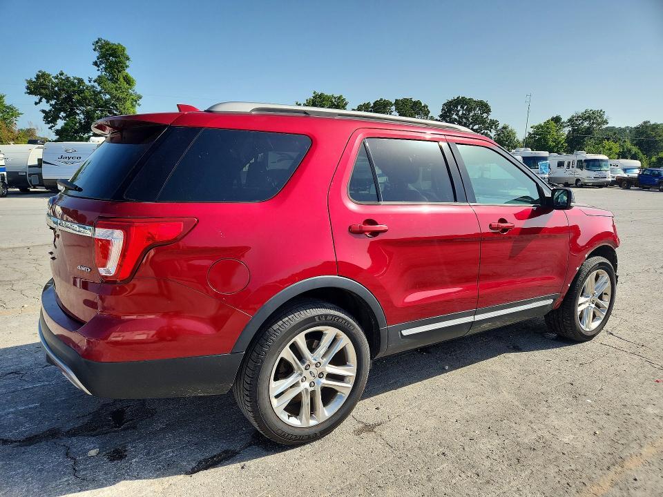 1FM5K8D82HGA75571 2017 FORD EXPLORER photo no. 3