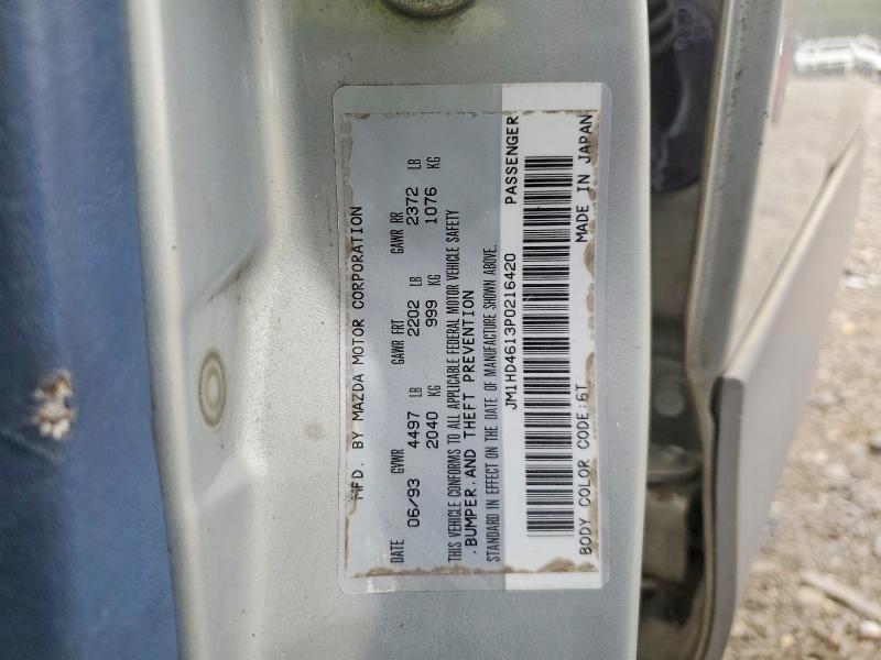 JM1HD4613P0216420 1993 MAZDA 929 photo no. 12