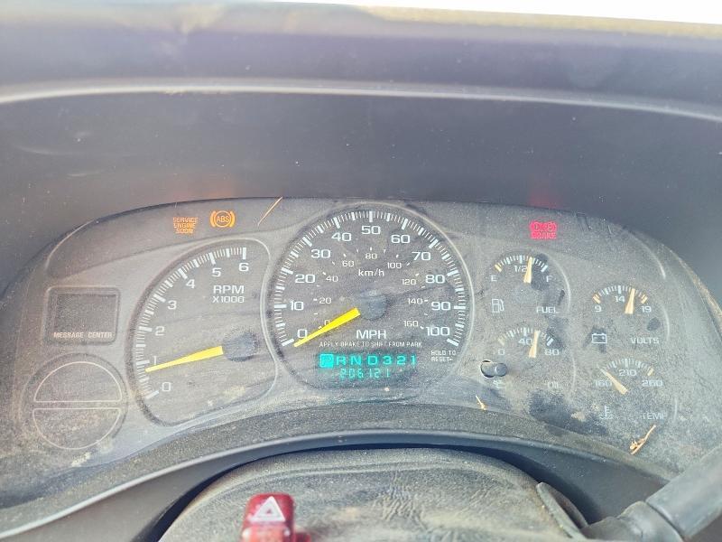1999 CHEVROLET SILVERADO C1500 — Фото 9 из 12