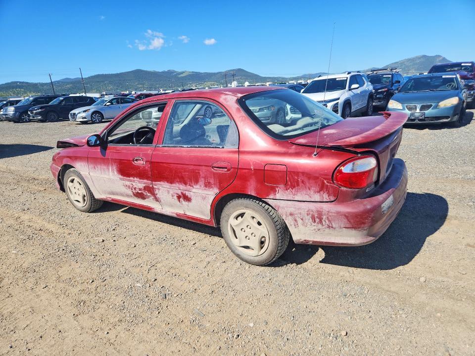 2000 KIA SEPHIA BASE — Фото 2 из 12