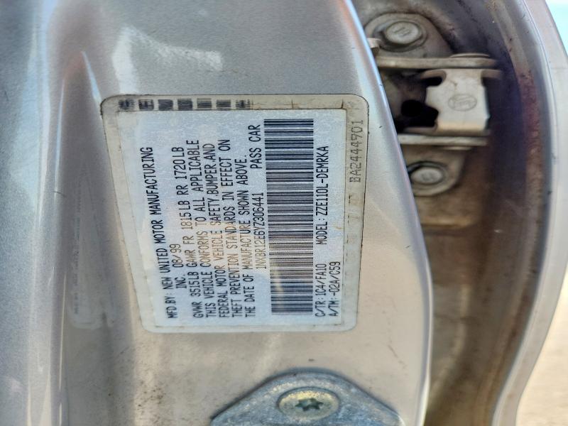 2000 TOYOTA COROLLA VE — Фото 12 из 12