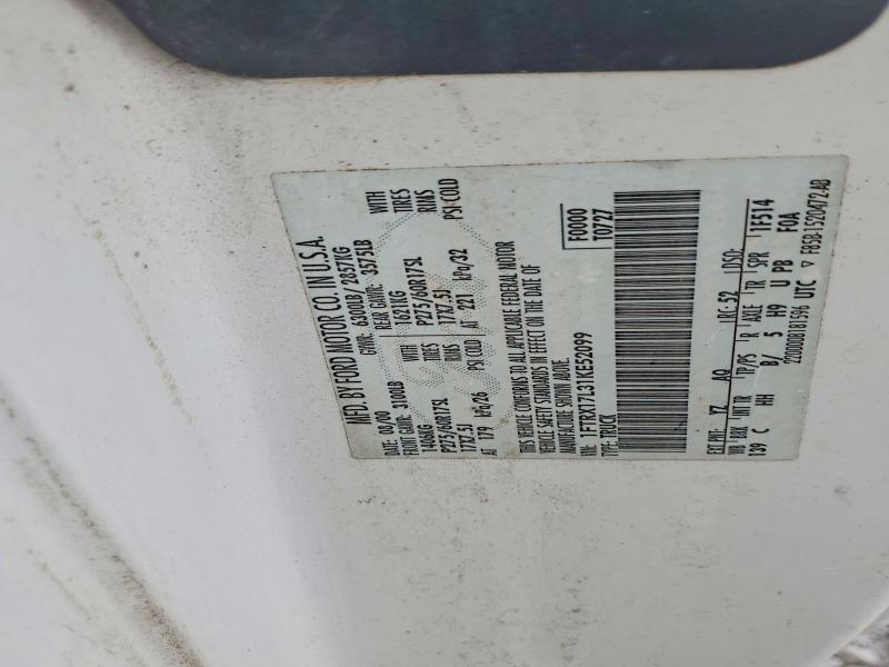 1FTRX17L31KE52099 2001 FORD F150 photo no. 12