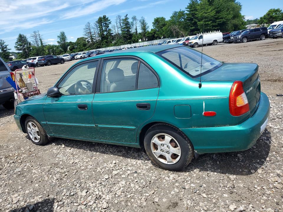 2001 HYUNDAI ACCENT GL — Фото 2 из 12