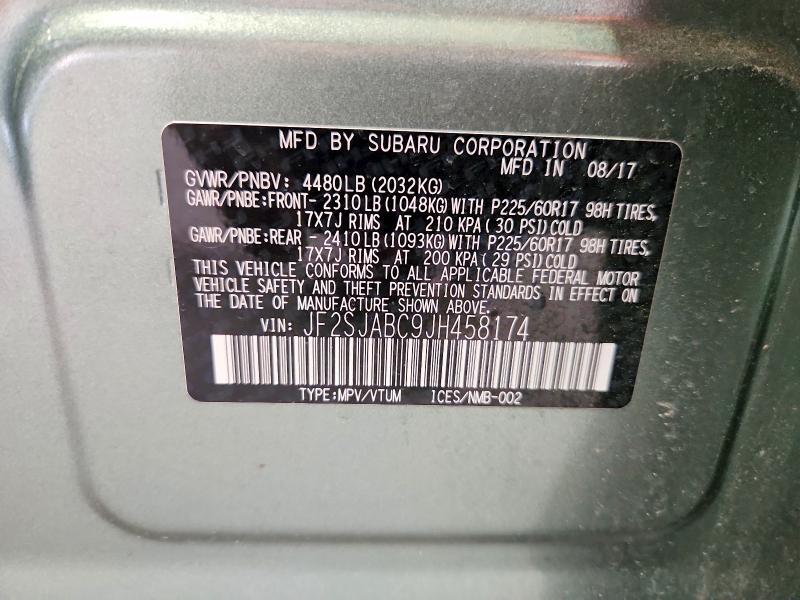 2018 SUBARU FORESTER 2.5I — Фото 14 из 14