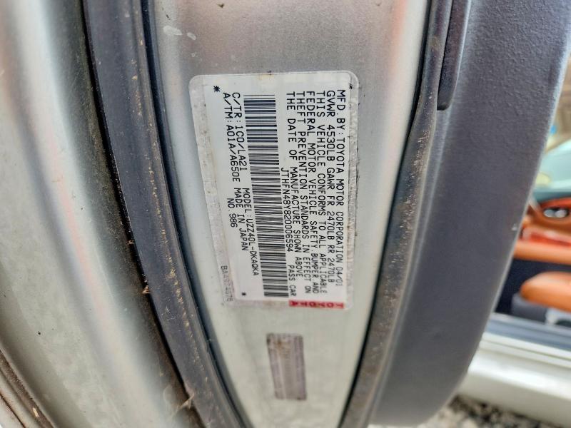 JTHFN48Y820006594 2002 LEXUS SC photo no. 12