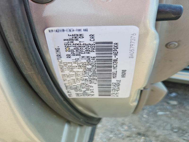 2004 TOYOTA AVALON XLS — Фото 12 из 12