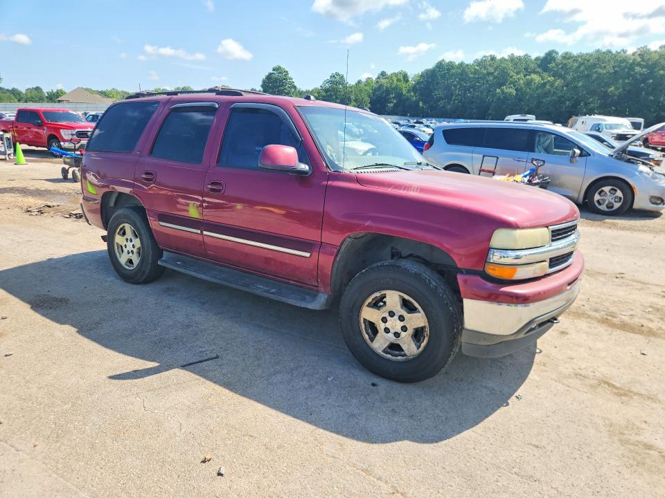 1GNEK13T25R143876 2005 CHEVROLET TAHOE photo no. 4