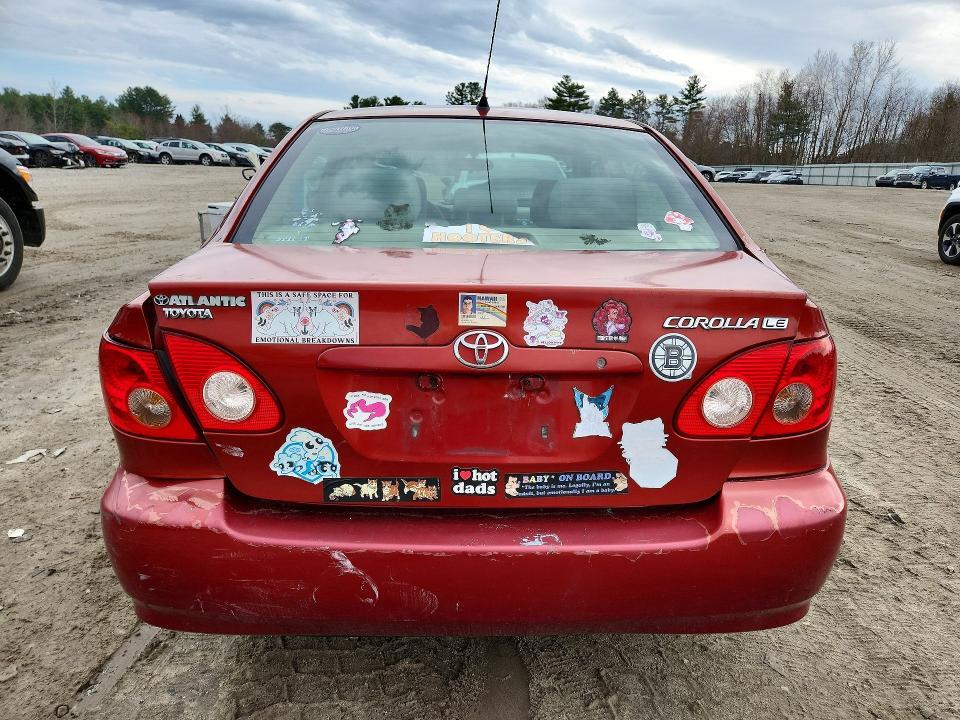 2005 TOYOTA COROLLA LE — Фото 6 из 12