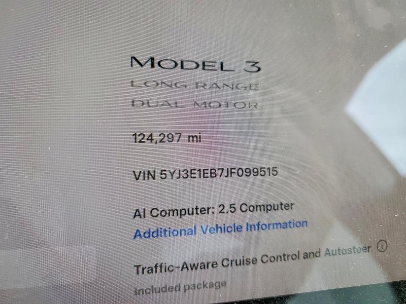 2018 TESLA MODEL 3 — Фото 9 из 12