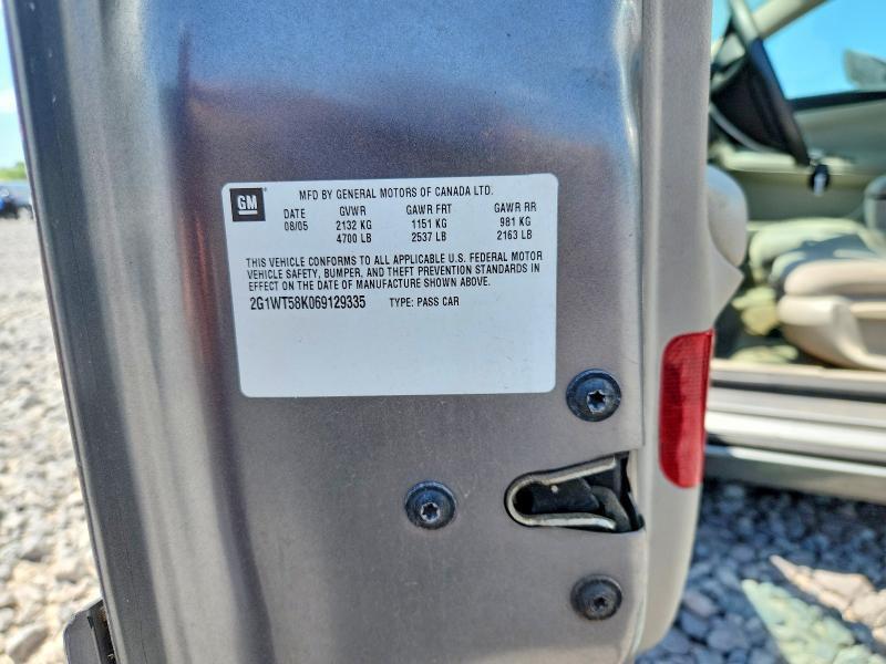 2006 CHEVROLET IMPALA LT — Фото 12 из 12