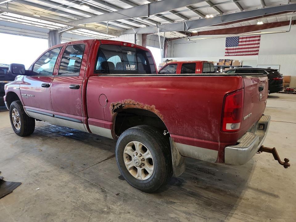 3D7KS28D86G140121 2006 DODGE RAM 2500 photo no. 2