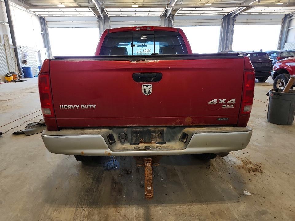 3D7KS28D86G140121 2006 DODGE RAM 2500 photo no. 6