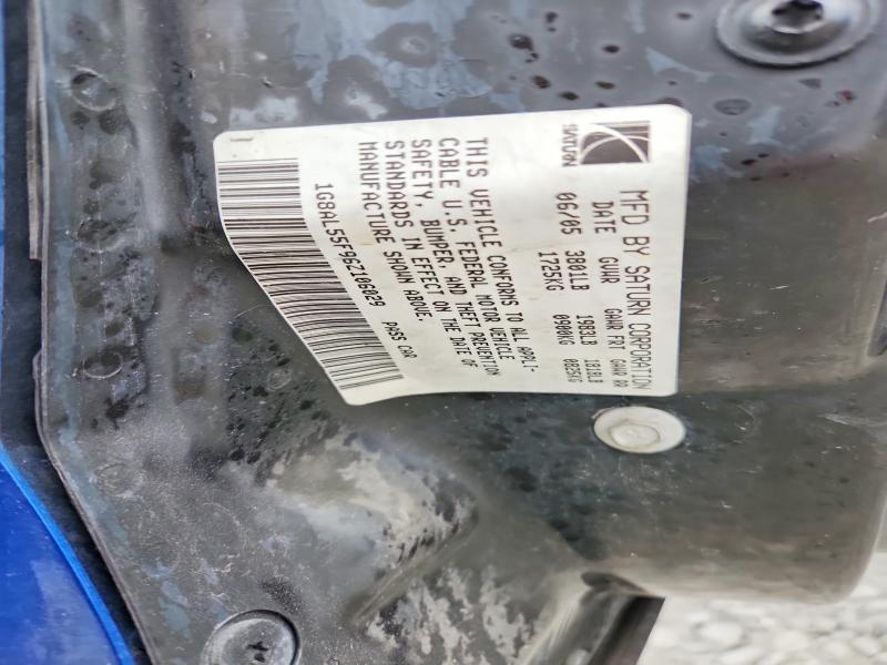 1G8AL55F96Z106029 2006 SATURN ION photo no. 12