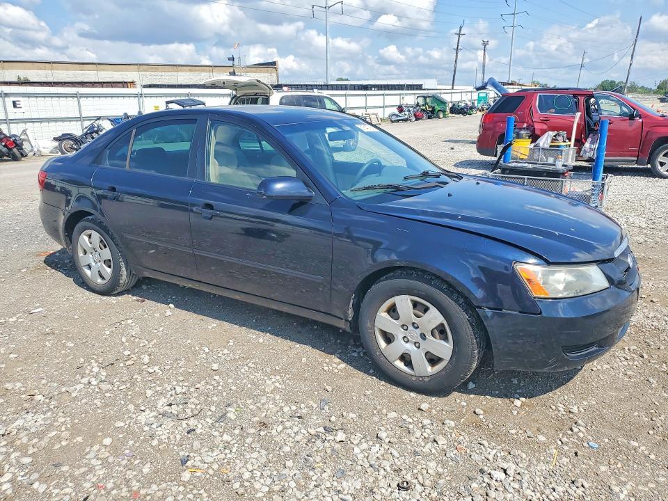 5NPET46CX7H244564 2007 HYUNDAI SONATA photo no. 4