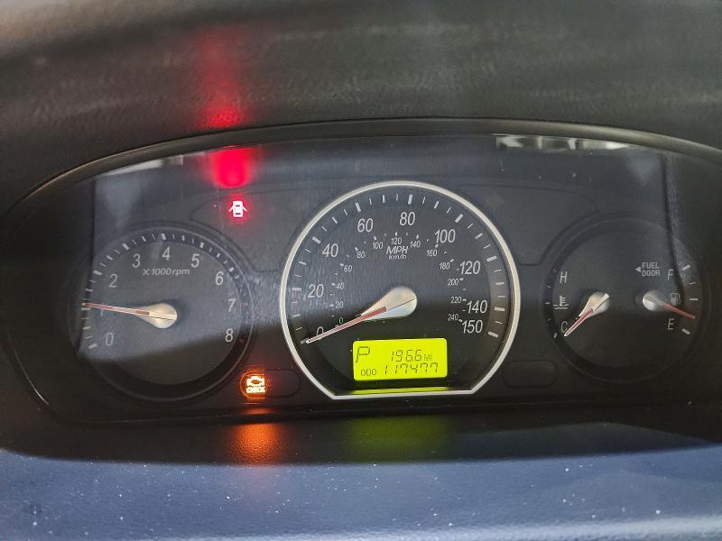 2008 HYUNDAI SONATA GLS — Фото 9 из 12